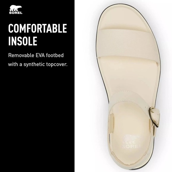 NEW Sorel Women's Dayspring Ankle Strap Platform Sandals 8.5 - Picture 5 of 10